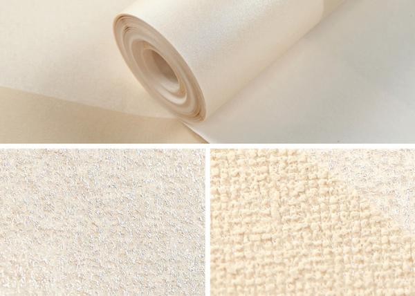Eco-friendly Vinyl Stripes Modern Removable Wallpaper for Living Room