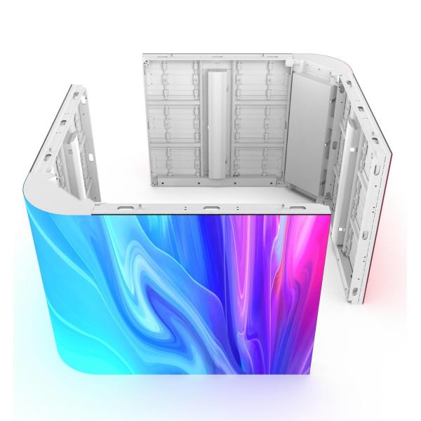 Full Colour P4mm P5.57mm P6.67 Curved Outdoor Waterproof LED Video Display Billboard Panel Size 960*960 mm