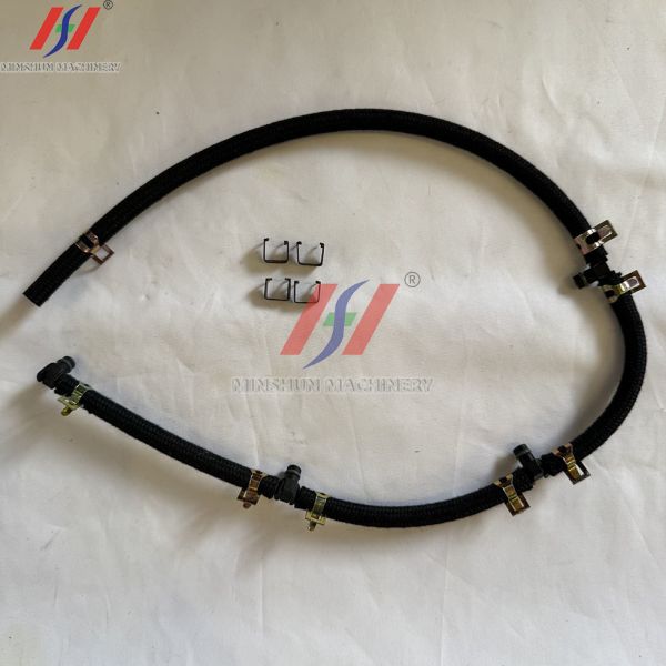 4JJ1 Injector Return Fuel Line - Isuzu Engine Fuel System Parts