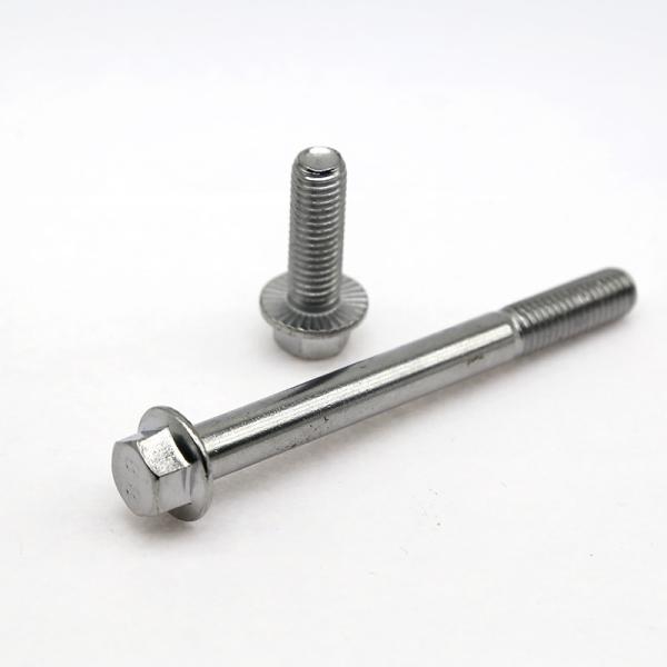 Stainless Steel Anti Slip Bolt Screws Customization Flange Face Screws