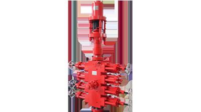 A porta lateral 4 1/16” 10000psi bobinou a tubulação BOP