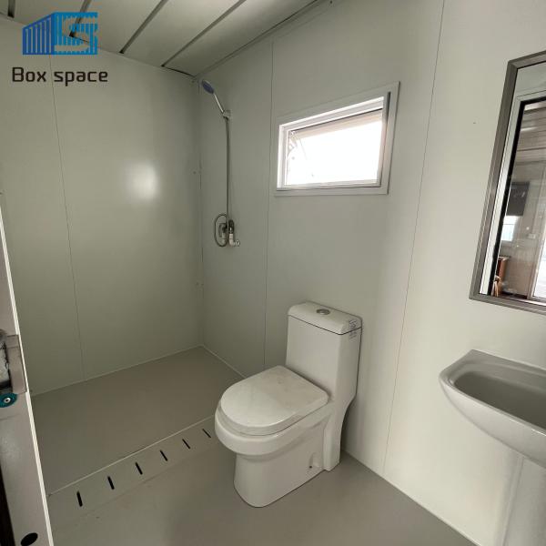 Unidad Modbox de 20 pies Boxspace Contenedor Modbox en Venta en Indonesia Campamento Minero para Trabajadores con Baño