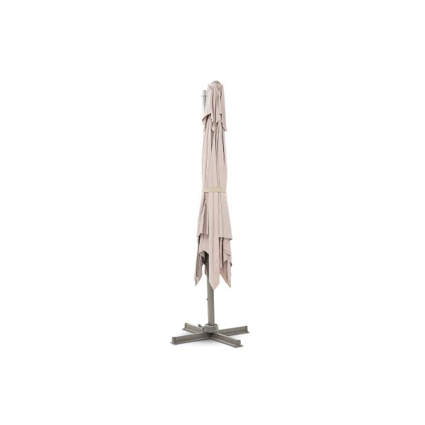 Double Top Patio Umbrella Garden Parasol Waterproof Canopy AJUNION W300xD300xH260cm