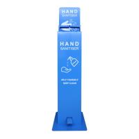 5L Foot Pedal Activated Hand Sanitizer Dispenser Metal Floor Sanitiser Stand