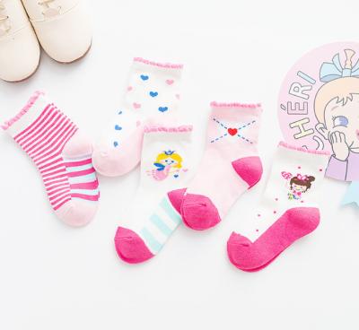 Pretty Colorful Toddler Girl Ankle Socks Lovely Soft Hand Feeling Any Logo Available