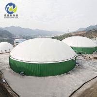500m3 Biogass à double membrane en forme de sphère