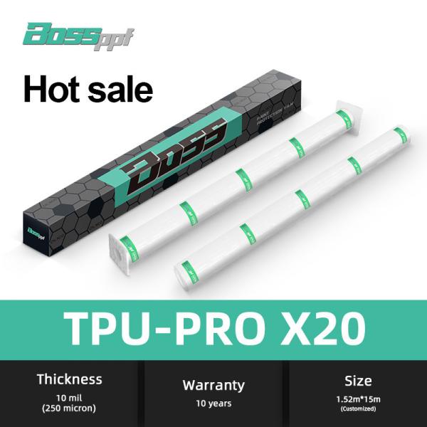 10mil Tpu-Pro X20 Lubrizol Material Anti-yellowing Car Film For Protect Car Paint
