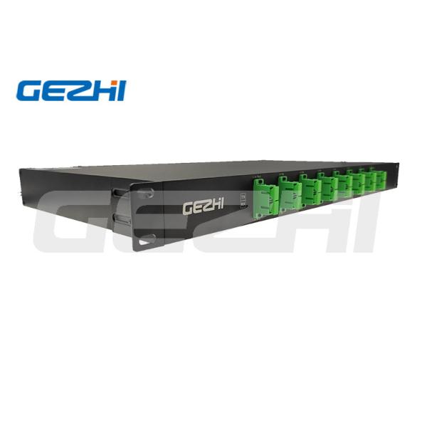 3 Channels C21-C24 DWDM OADM 100GHz Rackmount Optical Add Drop Multiplexer