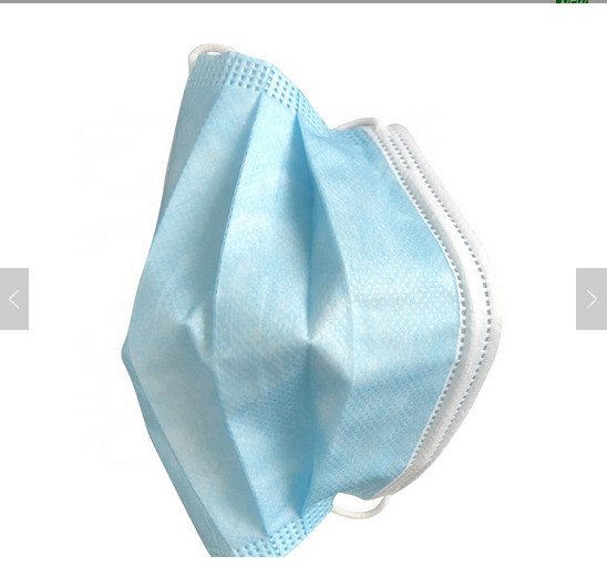 fabric 100% Sterile 148mm Kids Medical Face Mask