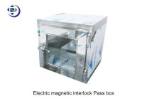 Caja de paso de la ducha de aire del dispositivo de seguridad eléctrico SUS304 del recinto limpio