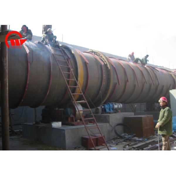 Диаметр ролика роторного сушильщика 1200-3200мм порошка утюга минирования машины роторного сушильщика гипса