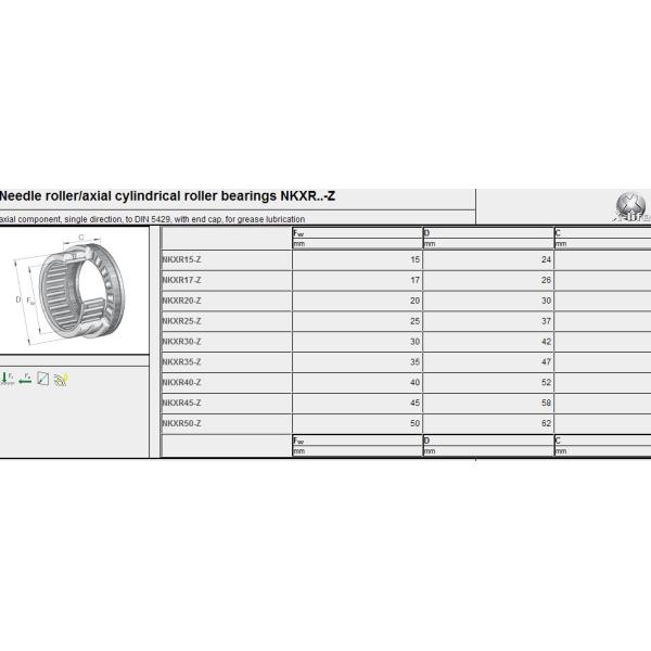 Needle Roller /Axial Ball Bearing NA4914,NA4910,NA4911