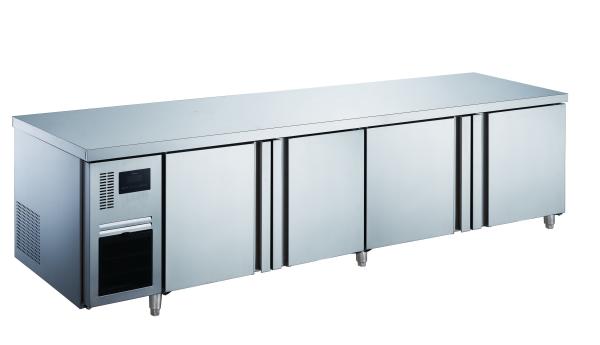 Tableau de travail en acier inoxydable pour restaurant cuisine