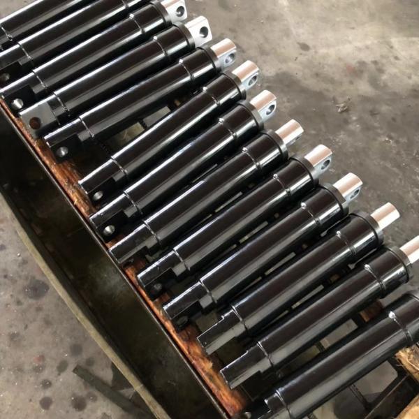 Único cilindro ativo do arado de neve/cilindros hidráulicos atuador transversal do tubo