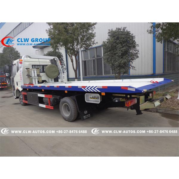 FAW 4X2 Flatbed Wrecker Towing Truck Rollback tow truck
