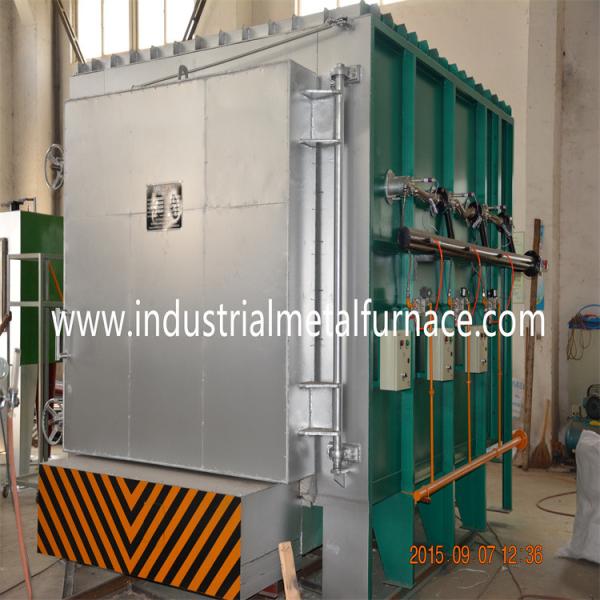 Жара шестка тележки обрабатывая оборудования печей автомобиля зону 2400×1700×1300mm нижнего электрическую 1