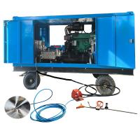 Máquina para la limpieza de tuberías industriales de 500-1500 bar