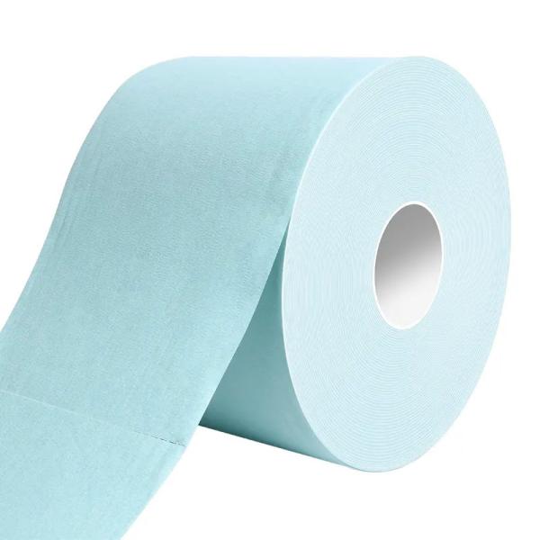 Lingettes de nettoyage industrielles bleues parfaites pour les travaux lourds Motif personnalisé Poids de l'article 60-125gsm