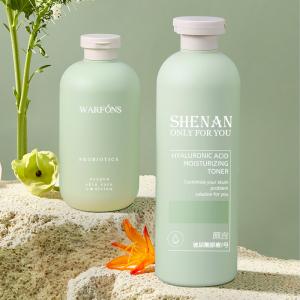 Embalagem de Loção Sero Líquido Cosmético Azul Toque Suave Shampoo Vazio Frasco