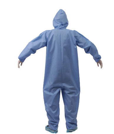 Level 4 Sterile Disposable Cpe Isolation Gown Fluid Resistant