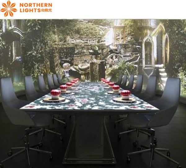 Experiência gastronômica Restaurante Prazer Imersivo Projeção Mapeamento 3D