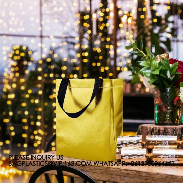 Reusable Goodie Bags With Handles - Gift Bags Medium Size - Party Favor Bags For Valentines Day Birthdays, Parties