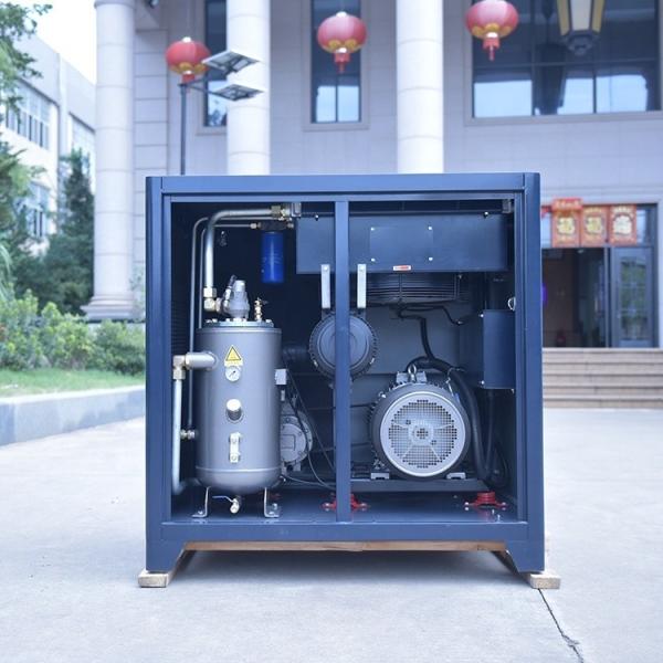 Stationary 50 hp Rotary Screw Type Air Compressor Manufacturers with 6.1m3/min Air Capacity