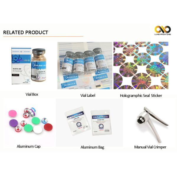 Matte Lamination 50ml Sarms Oral vial Vial Labels