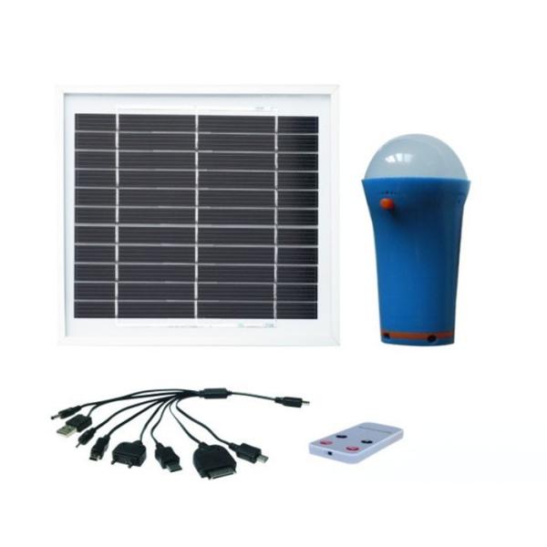 Solar power lamps 3W with one lamps lithium battery , CE/EMC test certificate