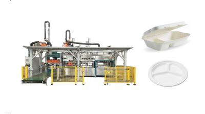 Automatic Paper Pulp Molding Machinery For Virgin Pulp Moulding 4000 Pcs / Hour
