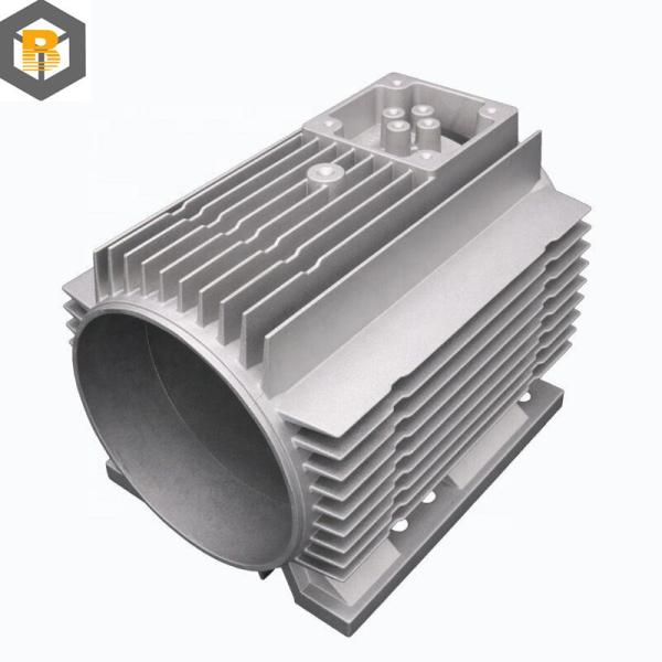 OEM Customized Aluminium Motor Body Spare Part with Vertical Pressure Chamber Structure