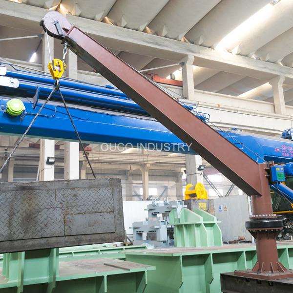 turco duro pequeno Crane For Boat do crescimento de 1.5t 2.7m