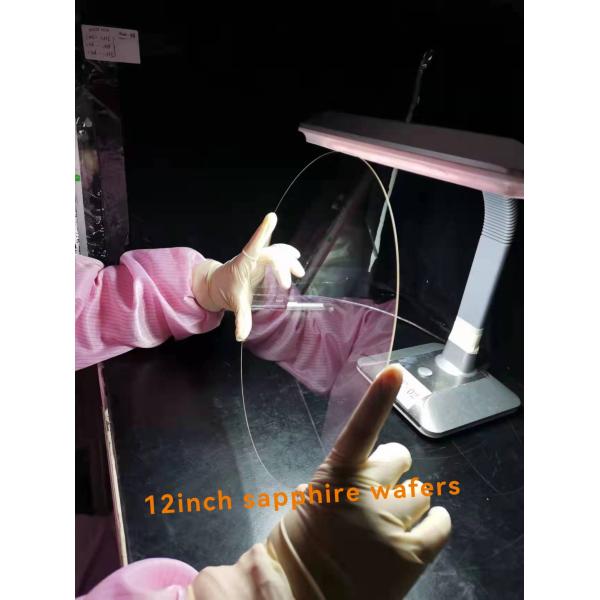 12 Inch Sapphire wafers sapphire windows Substrate Dia 300mm C Plane Quartz Wafers BF33