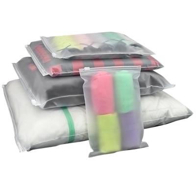 Embalagem transparente e à prova d'água reciclável Bolsas de plástico personalizadas com logotipo
