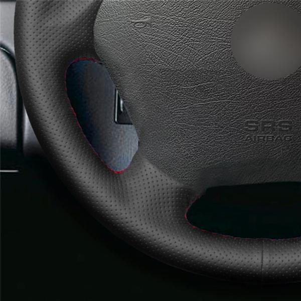 1998-2005 M-Class W163 Custom Genuine Leather Steering Wheel Cover for Mercedes-Benz