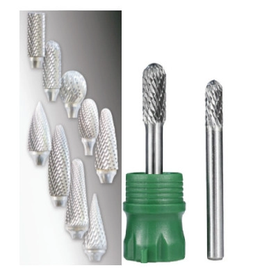 YG6/YG8 Grade Tungsten Carbide Rotary Burrs in Full Size for Smooth and Accurate Material Removal