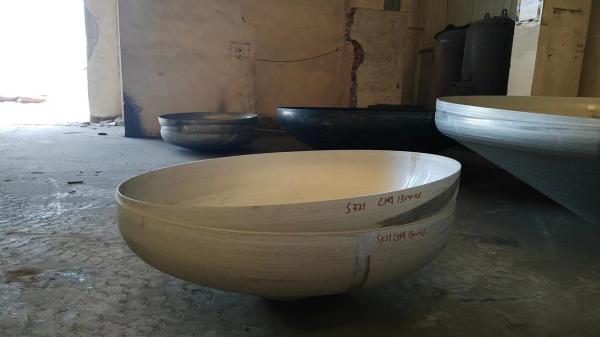 Tailored Polished Stainless Steel Conical Caps