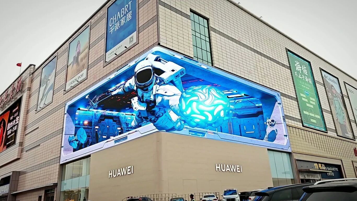 10000 Nit Ultra Bright Advertising Outdoor LED Display Screen For Extreme Climates