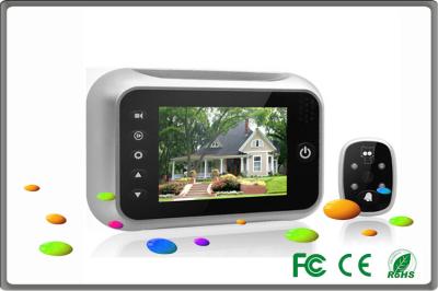 video motion detection for smart home automation , 3.2 inch LCD Touch Screen digital peephole door viewer