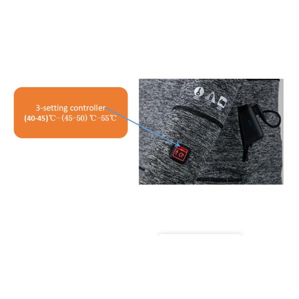 L'hiver a chauffé le polyester du coton 30% des sous-vêtements longs 70%