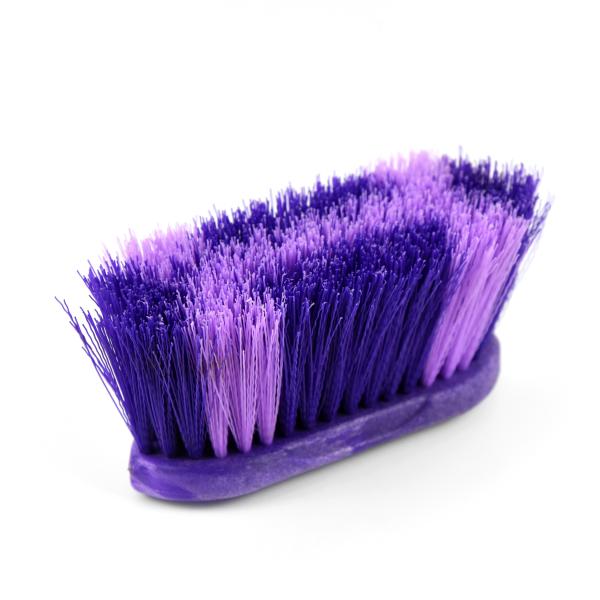 8 Inch 20*6 cm PP Horse Hair Body Brush Purple I - Shaped Plastic Foam