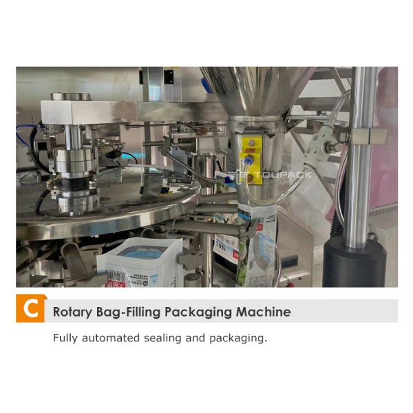 Food Grade Automatic Vacuum Frozen Food Pouch Packing Machine Shrimp Squid Rings Bag Multihead Weigher Filling Packing Machine