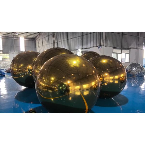 Мода Декорация ПВХ дискотека Надувный шарик Дискотека свадебная вечеринка золото серебро Плавучая сфера Надувный зеркальный шар