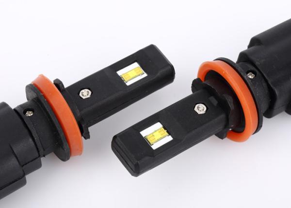 Fanless Heat Sink Cree Led Auto Headlights H11 With Aluminum Housing