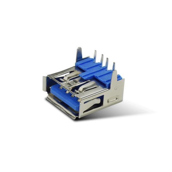 14mm DIP PCB Usb 2.0 Type A Female Connector 4 Pin Right Angle Socket Jack
