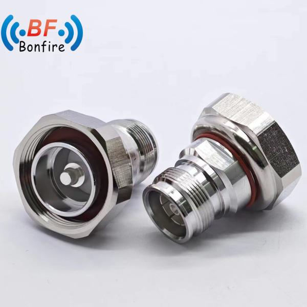 LJQ -XXXXX Conector de RF DC-4GHz Baixo Vswr DIN Homem para 4.3/10 Adaptador de RF Feminino