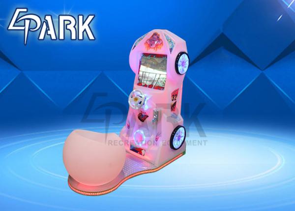 LCD Car Video Plastic Cabinet Racing Game Machine For Kiddies