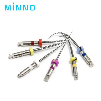 COXO Nitinol 6 Peças Dentsply Endo Files Files Dentários Para Canal Radical