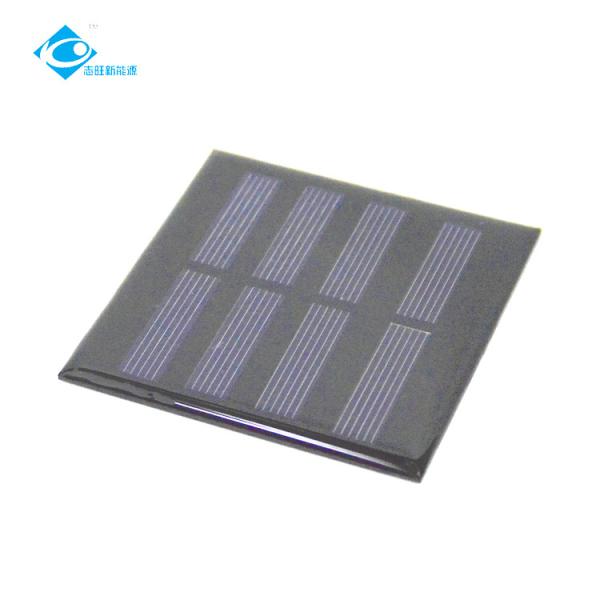 ZW-7676-2V High Quality Poly Epoxy Sealed Solar Panel 2V Renew Solar Battery Charger 0.4W