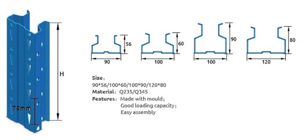 Heavy Duty Heavy Duty Industrial Shelving Units Adjusted Up And Down Every 75mm